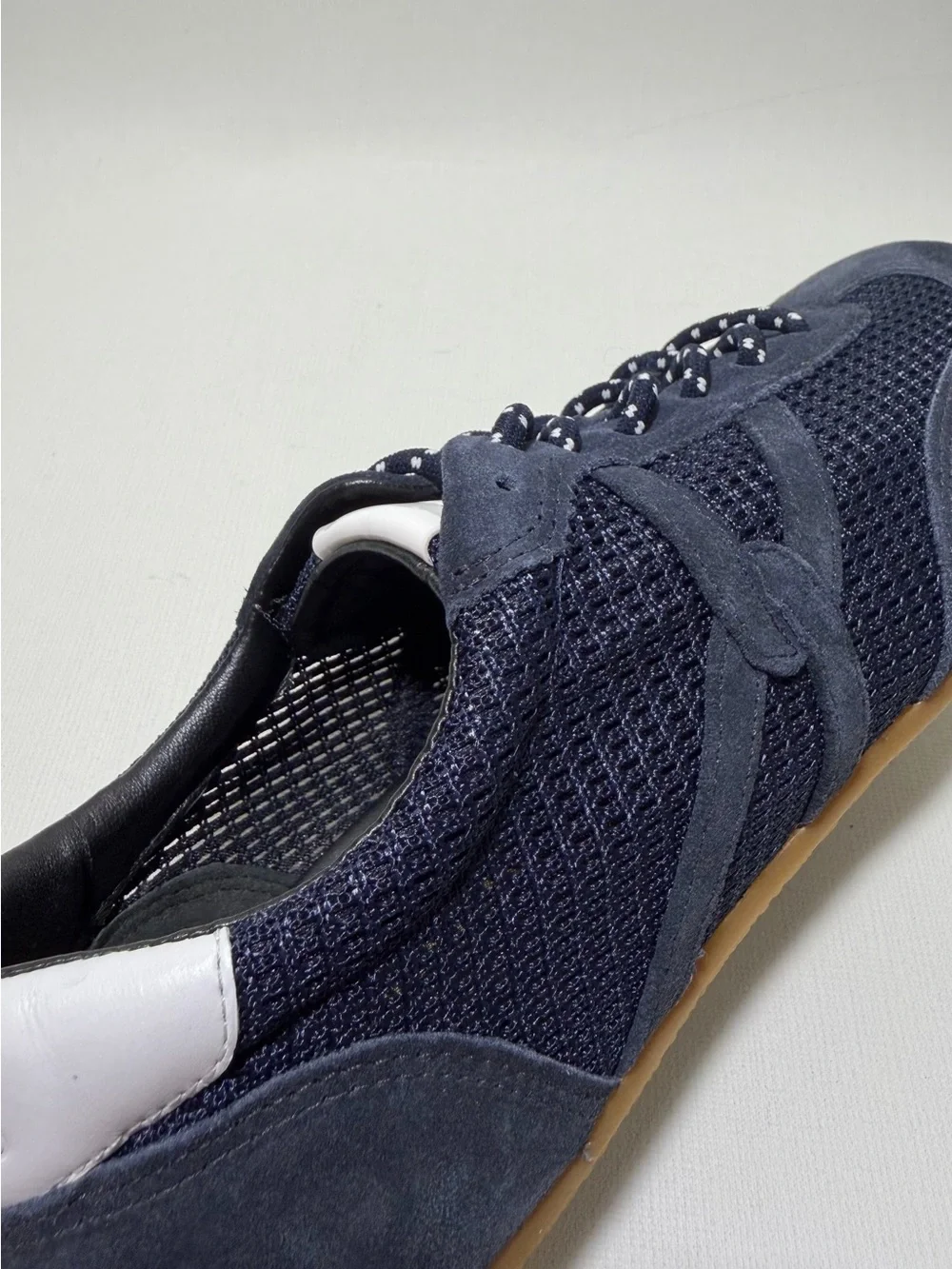 VERONICA BEARD Riviera Mesh Sneaker
Navy Suede and Mesh Sneaker - Picture 5 of 10